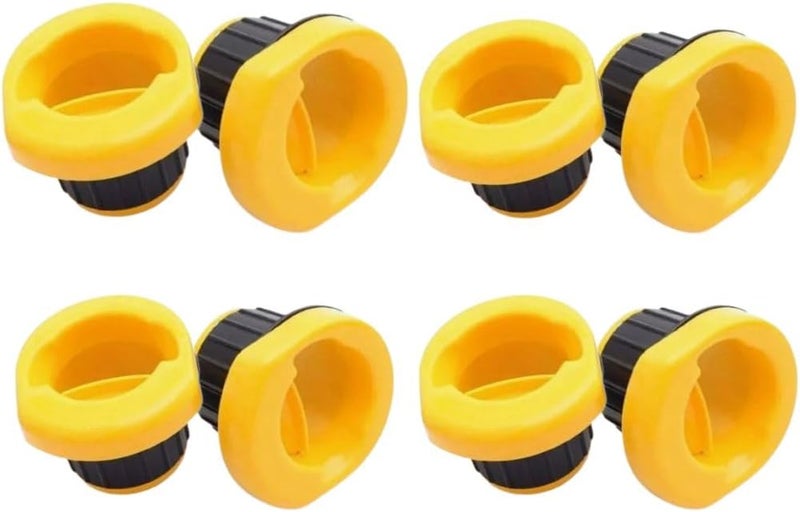 UTAPE Durable Plastic Hand-Saver Lightweight Compact Stretch Film Wrap Holder & Dispenser Designed - Ideal for Shrink Film Wrapping Applications: Fits Any 3" inches Pack of 4 - Image 1